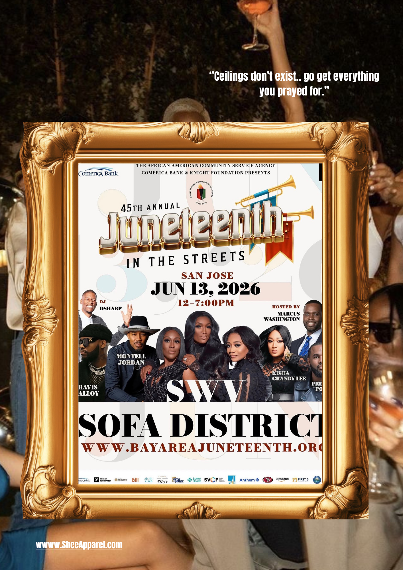 SheeApparel X SJaacj 45th Annual Junteeth 6.13.26