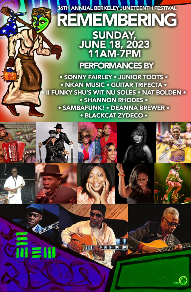 SheeApparel X36th Annual  Berkeley Juneteenth Festival Sunday, June 18, 2023