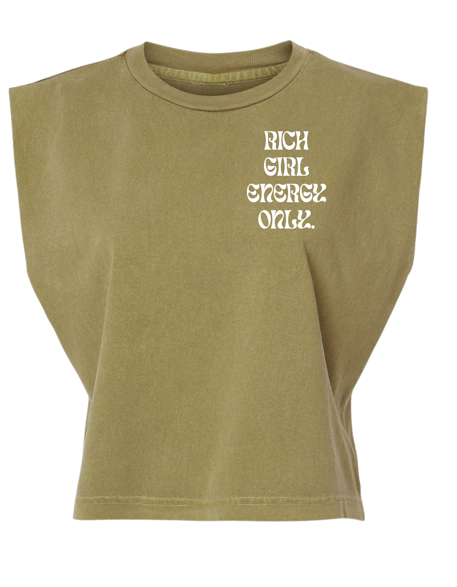 Rich Girl Energy Only™ Muscle Tee