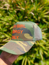 Rich Girl Energy only Hat ( Camouflage)