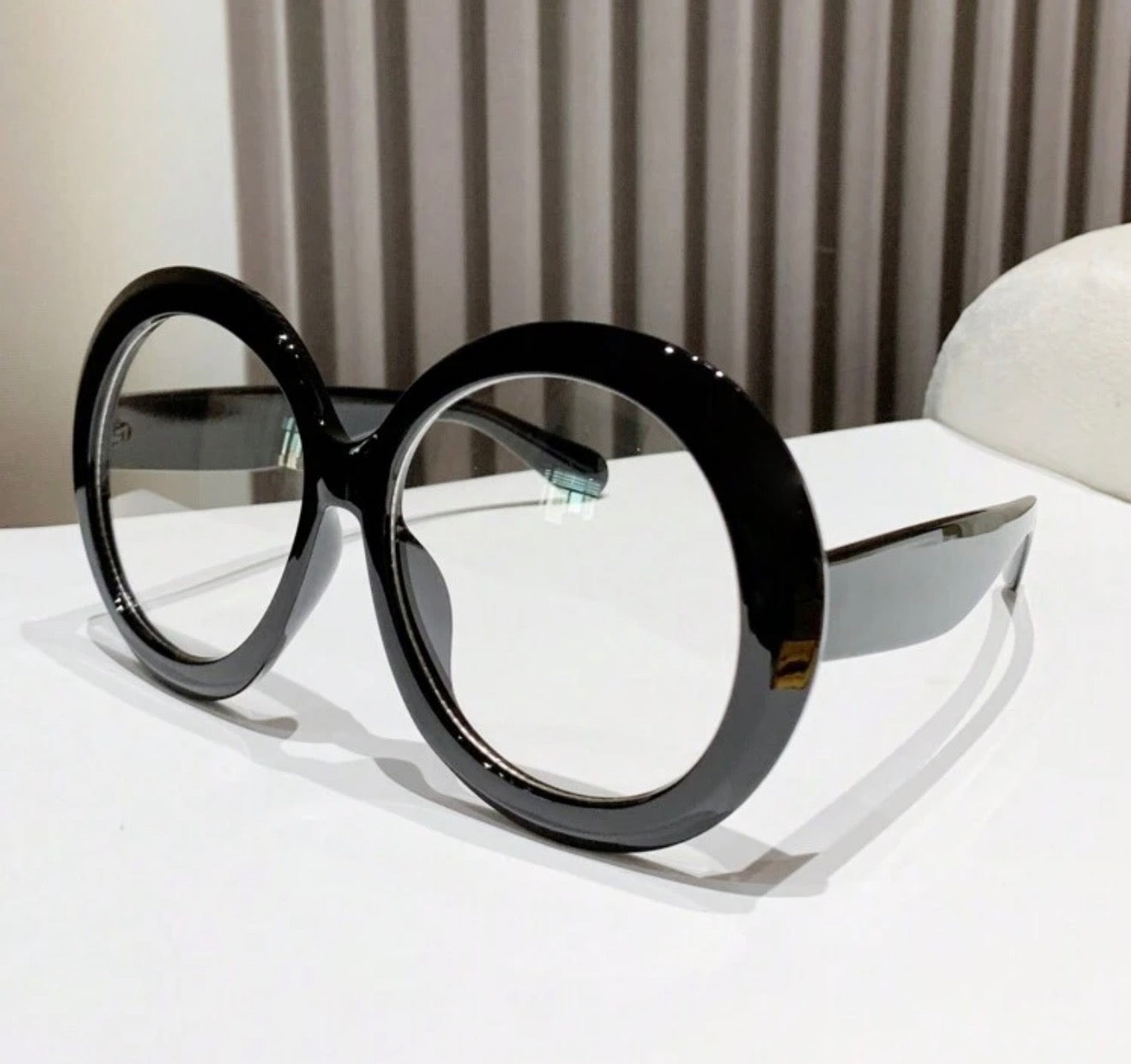 Black Oversized Glasses