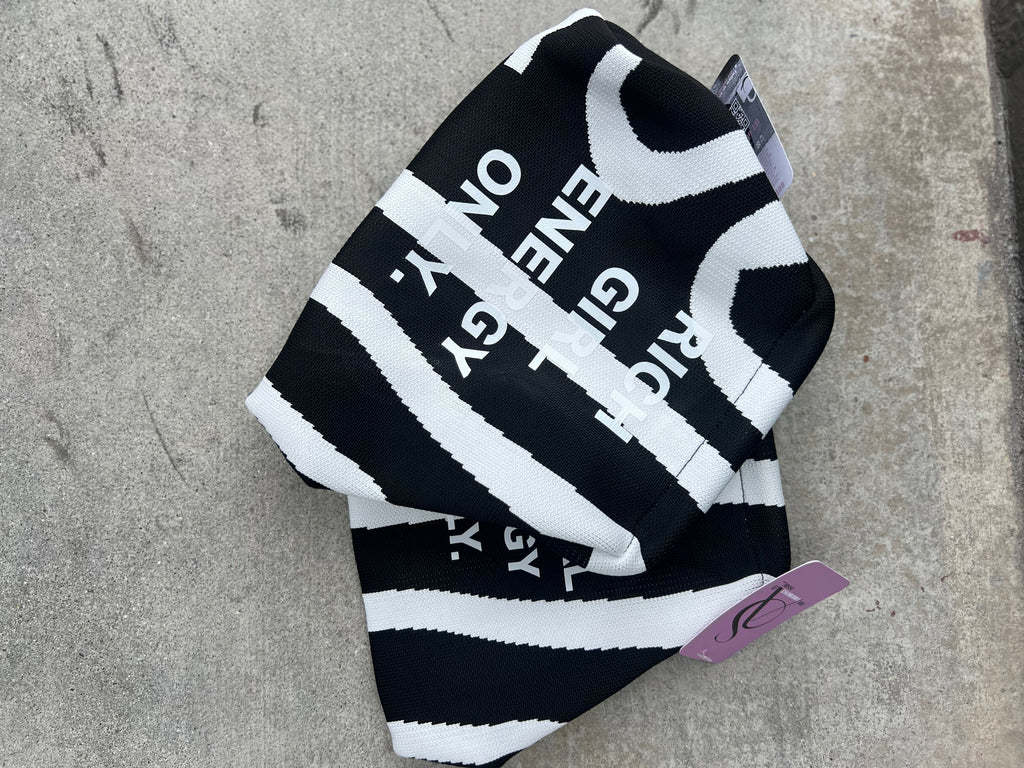 SheeApparel RICH GIRL ENERGY ONLY LARGE CLUTCH