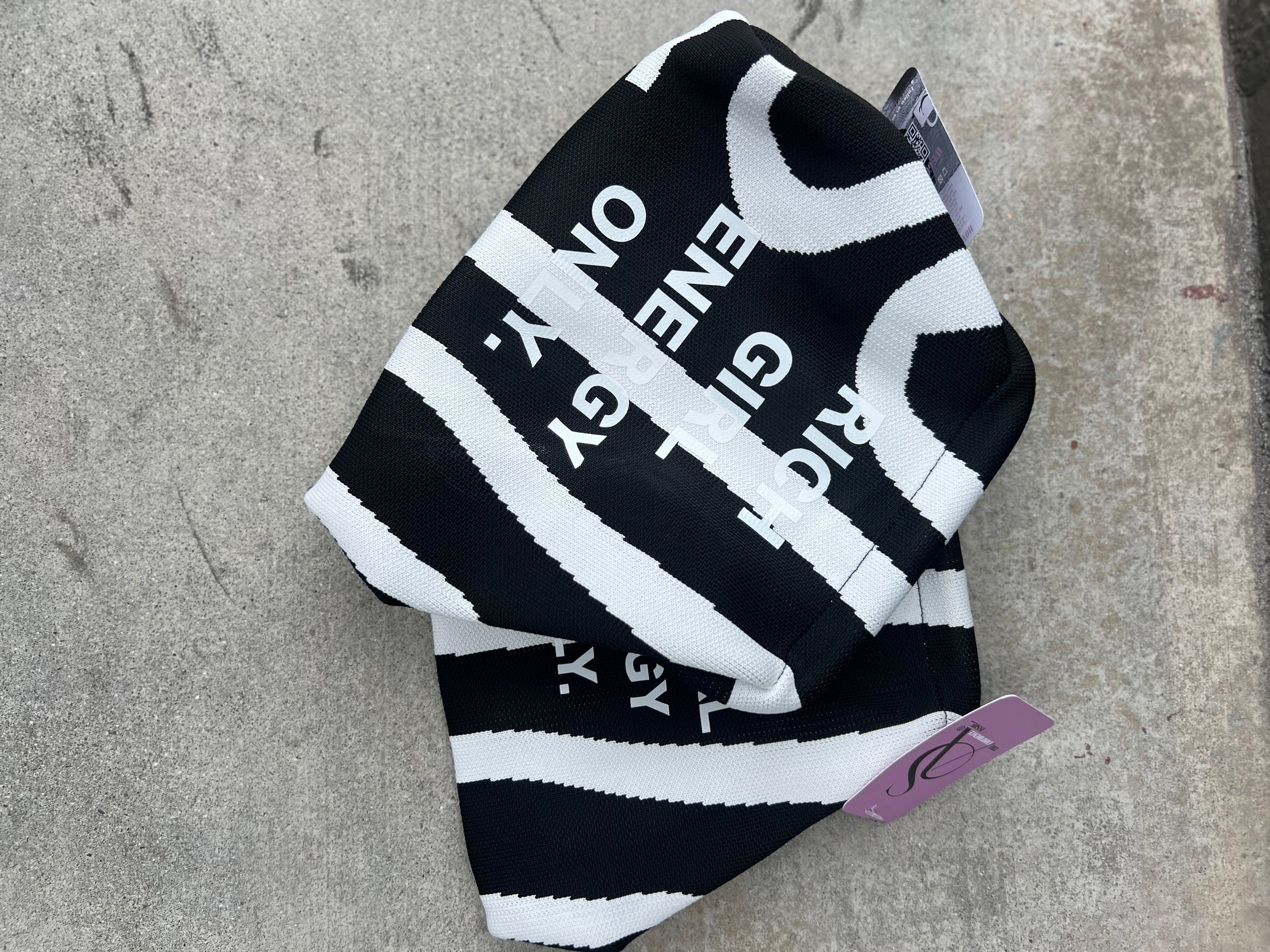 SheeApparel RICH GIRL ENERGY ONLY LARGE CLUTCH