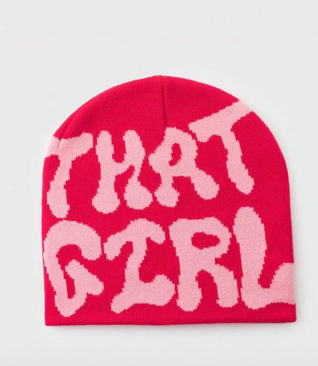 SheeApparel® THAT GIRL Statement Knit Beanie