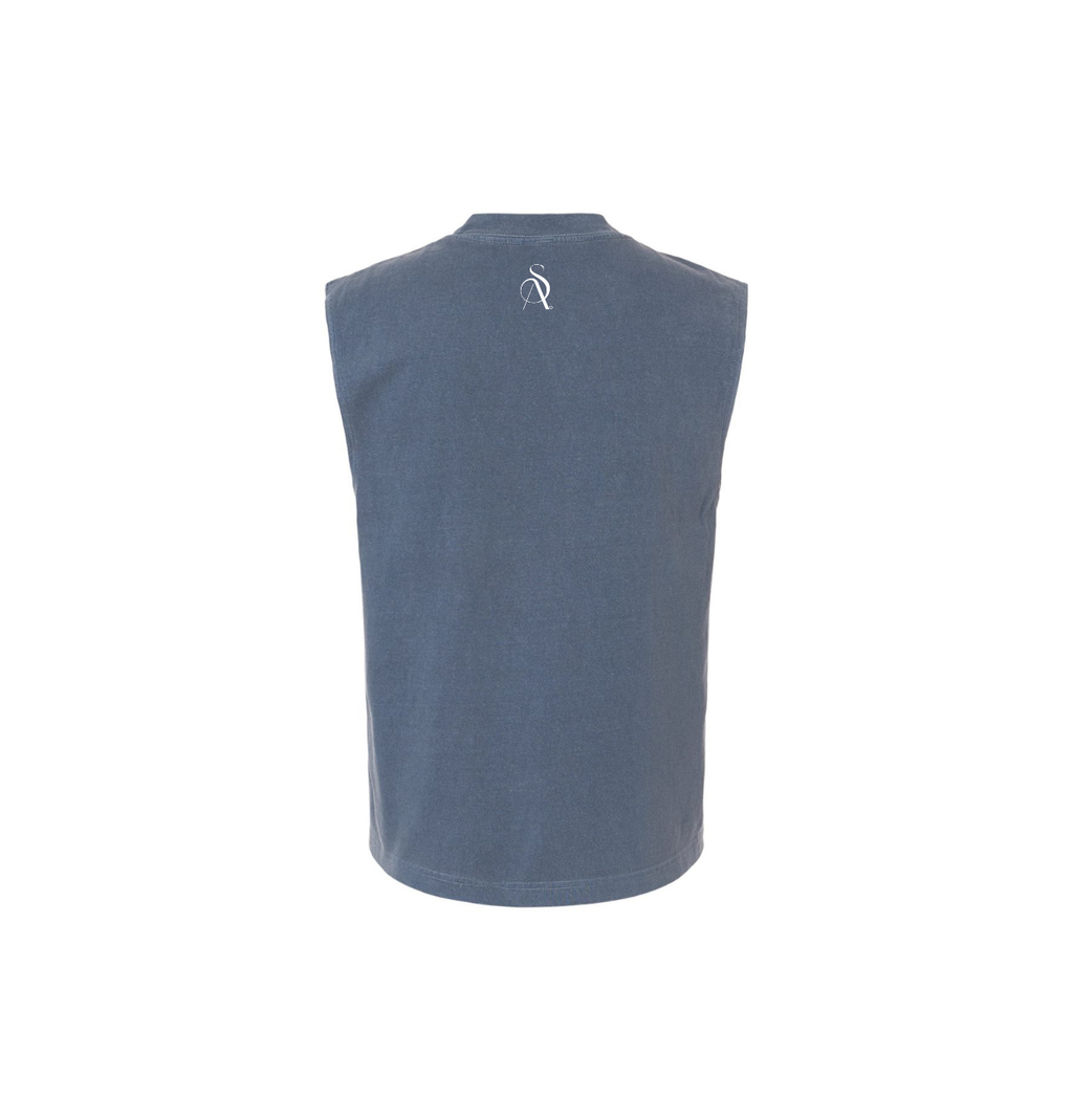 I'm in my bag but i'm in my bible too faded navy mid length tshirt 