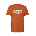 orange unisex tshirt